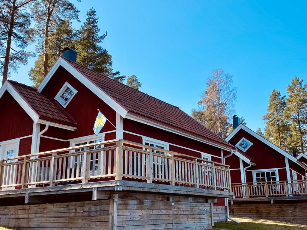 Falun Strandby Fraemby Udde Villa Exterior photo